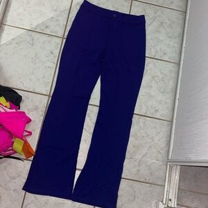 Blue work pants
